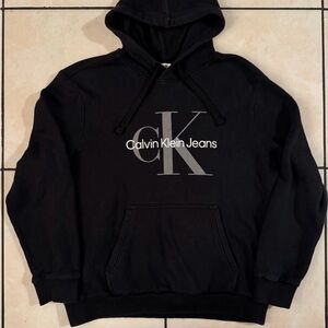 Calvin Klein Jeans Black Hoodie Sweater